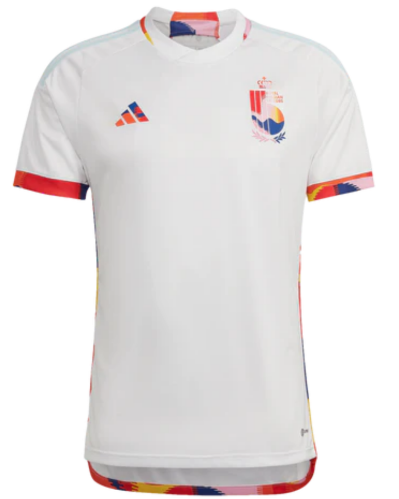 Maillot extérieur Belge de 2022.