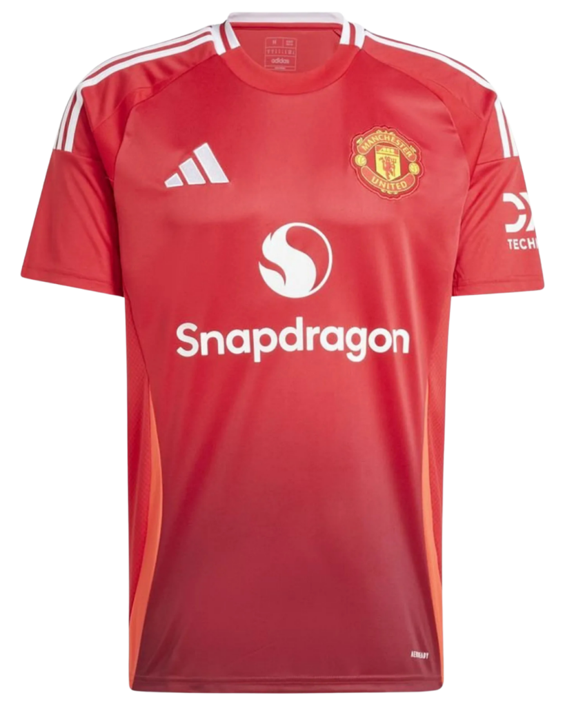Maillot domicile de Manchester United de la saison 2024-25.