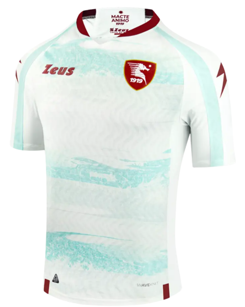 Maillot extérieur de la US Salernitana de la saison 2023-24.